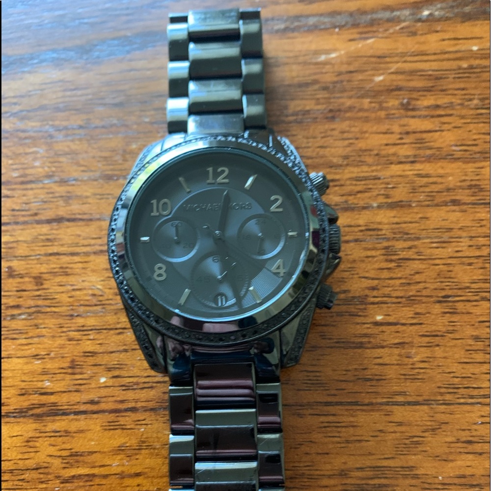 Black Michael Kors watch